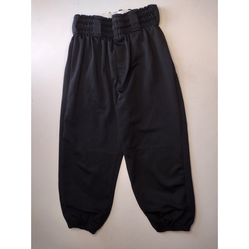 Wilson Youth Medium Black Baseball Pants Elastic Waist Boys Kids‎